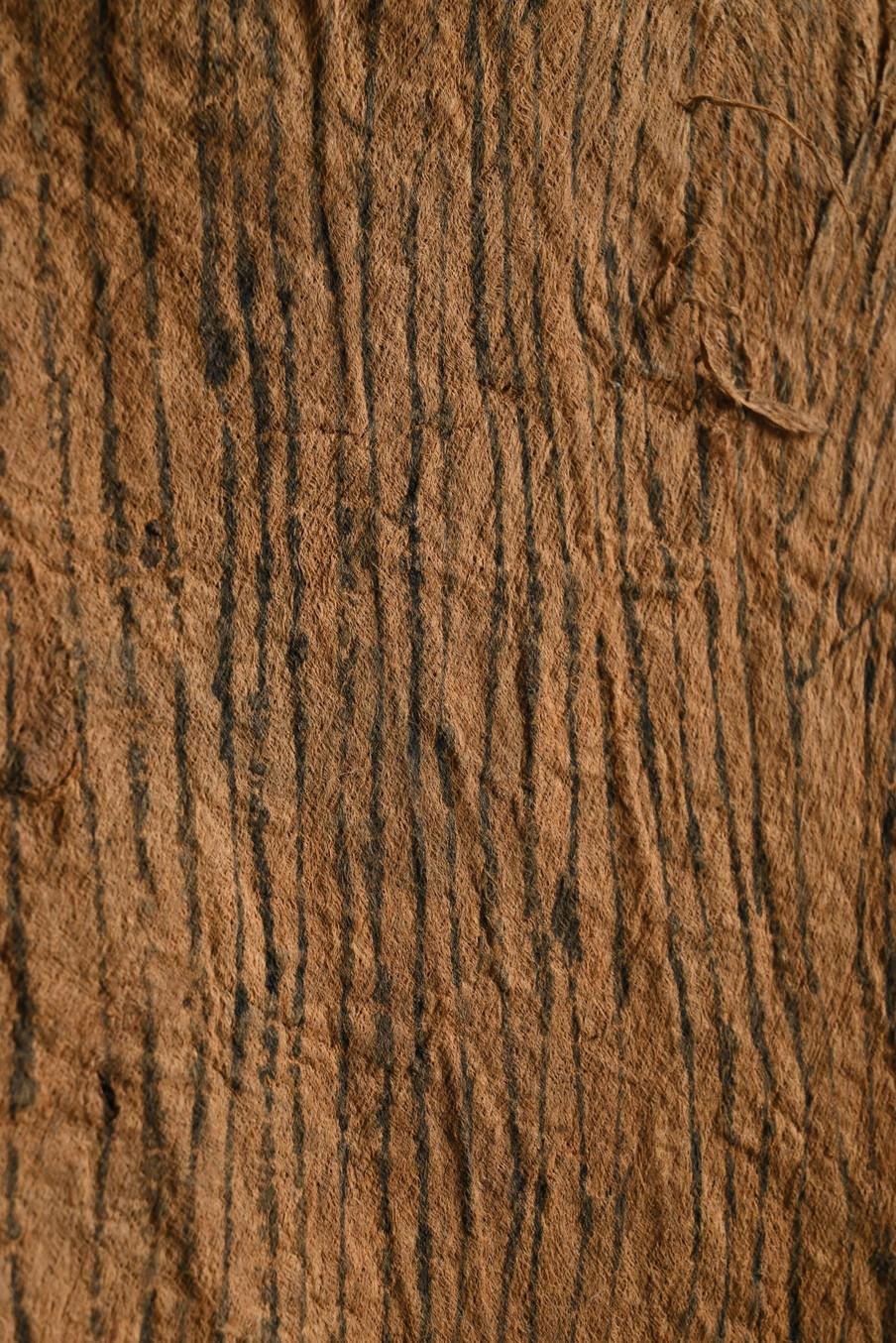 Tissu d'écorce africain ancien/20e siècle/ Textile d'écorce pygmy malaisien en vente 3