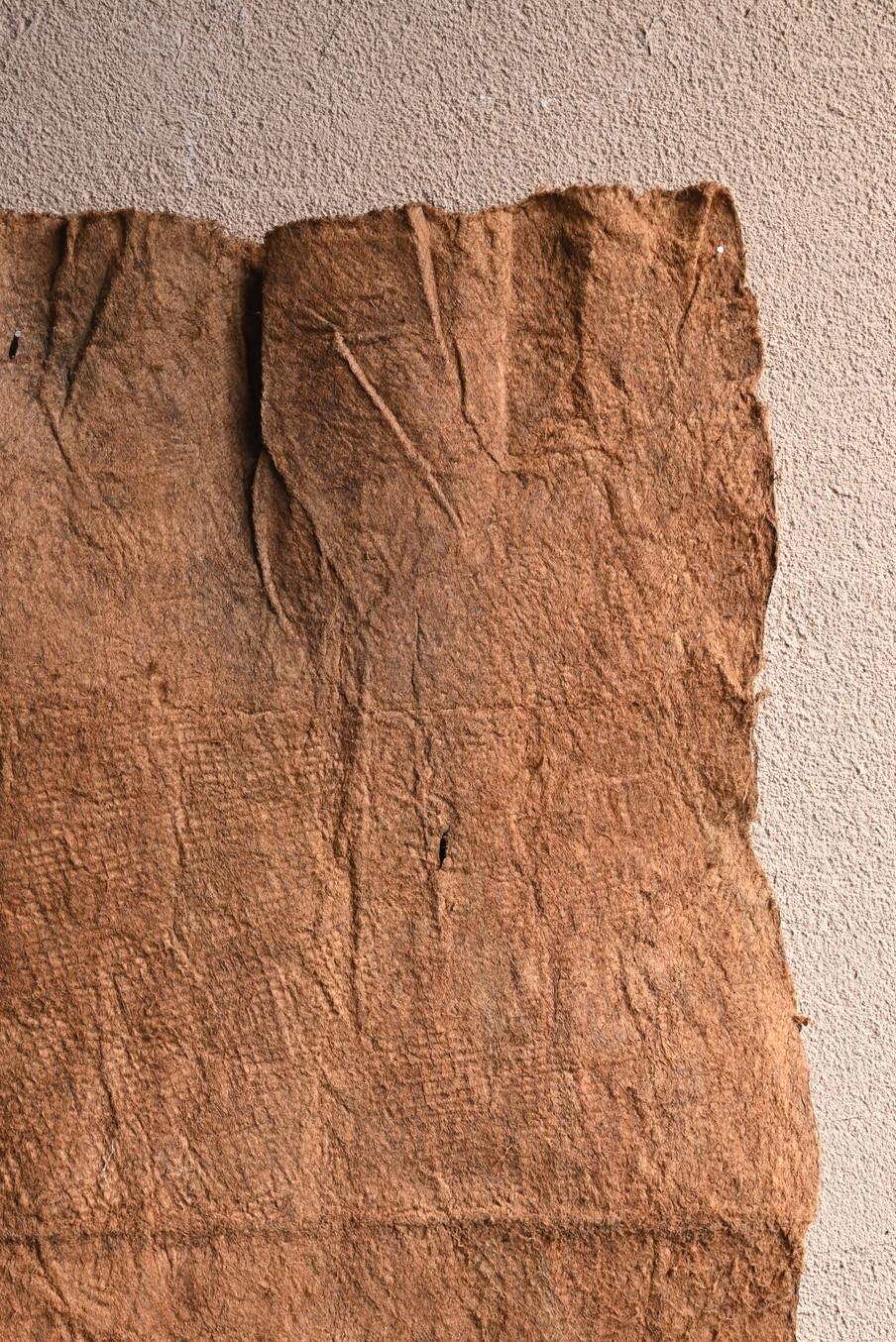 Tissu d'écorce africain ancien/20e siècle/ Textile d'écorce pygmy malaisien en vente 7
