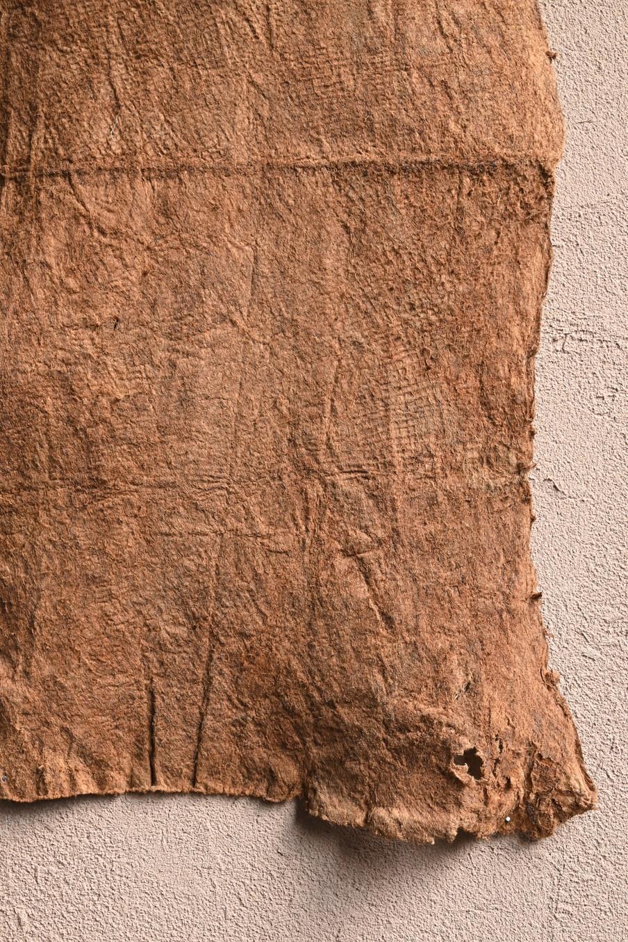 Tissu d'écorce africain ancien/20e siècle/ Textile d'écorce pygmy malaisien en vente 8
