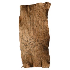 Altes afrikanisches Bark-Stoff/20. Jahrhundert/Mbuti Pygmy Barkcloth-Textil