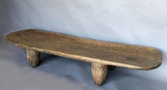 Old African Nupe Tribe Bed/Bench/Low Console