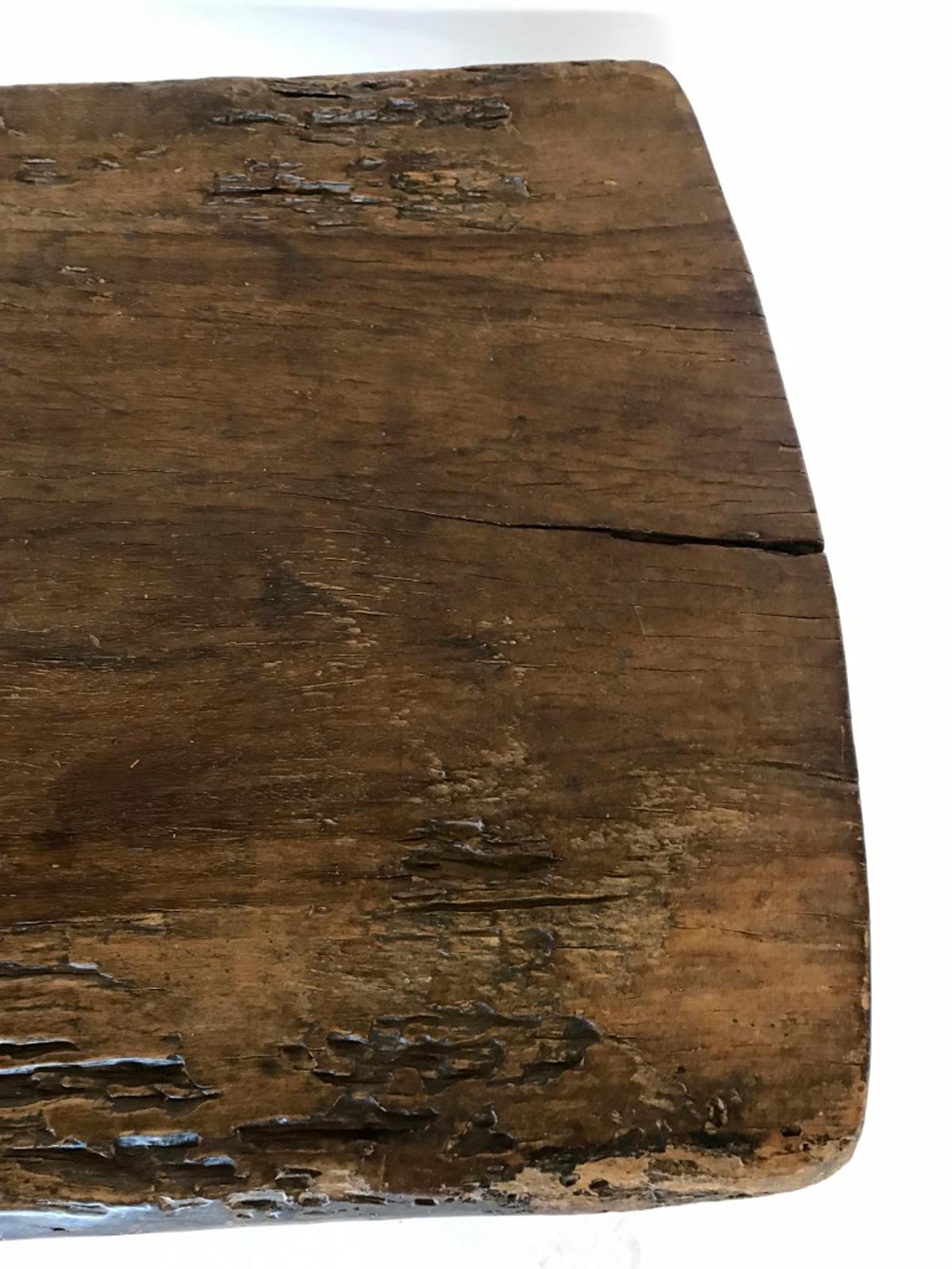 20th Century Old African Nupe Tribe Bed/Coffee Table/ Low Console