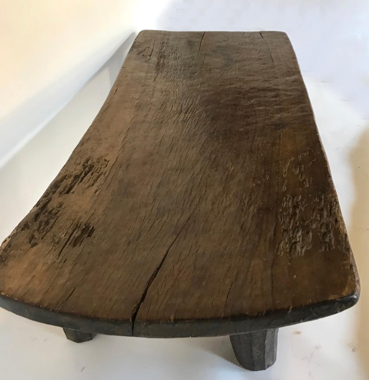african wood coffee table