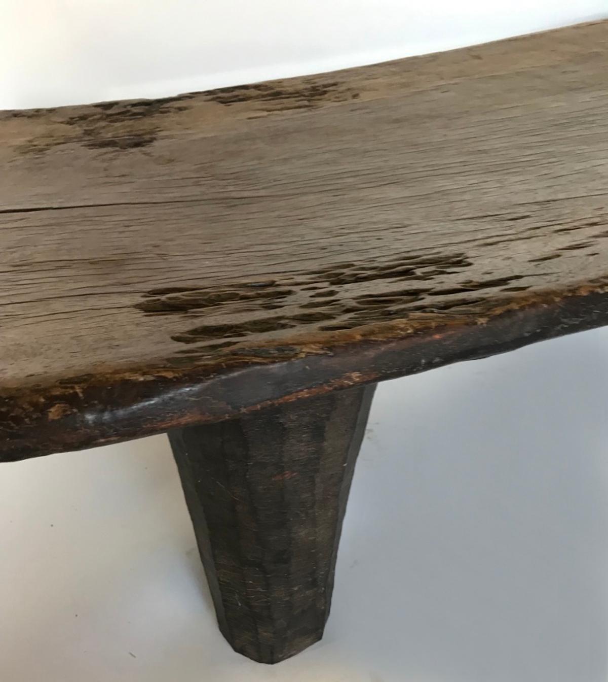Rustic Old African Nupe Tribe Bed/Coffee Table/ Low Console