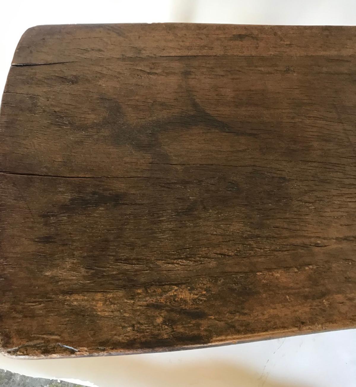 Hand-Carved Old African Nupe Tribe Bed/Coffee Table/ Low Console