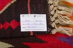 Old Afyon Kilim Fragment, also for a Sofa