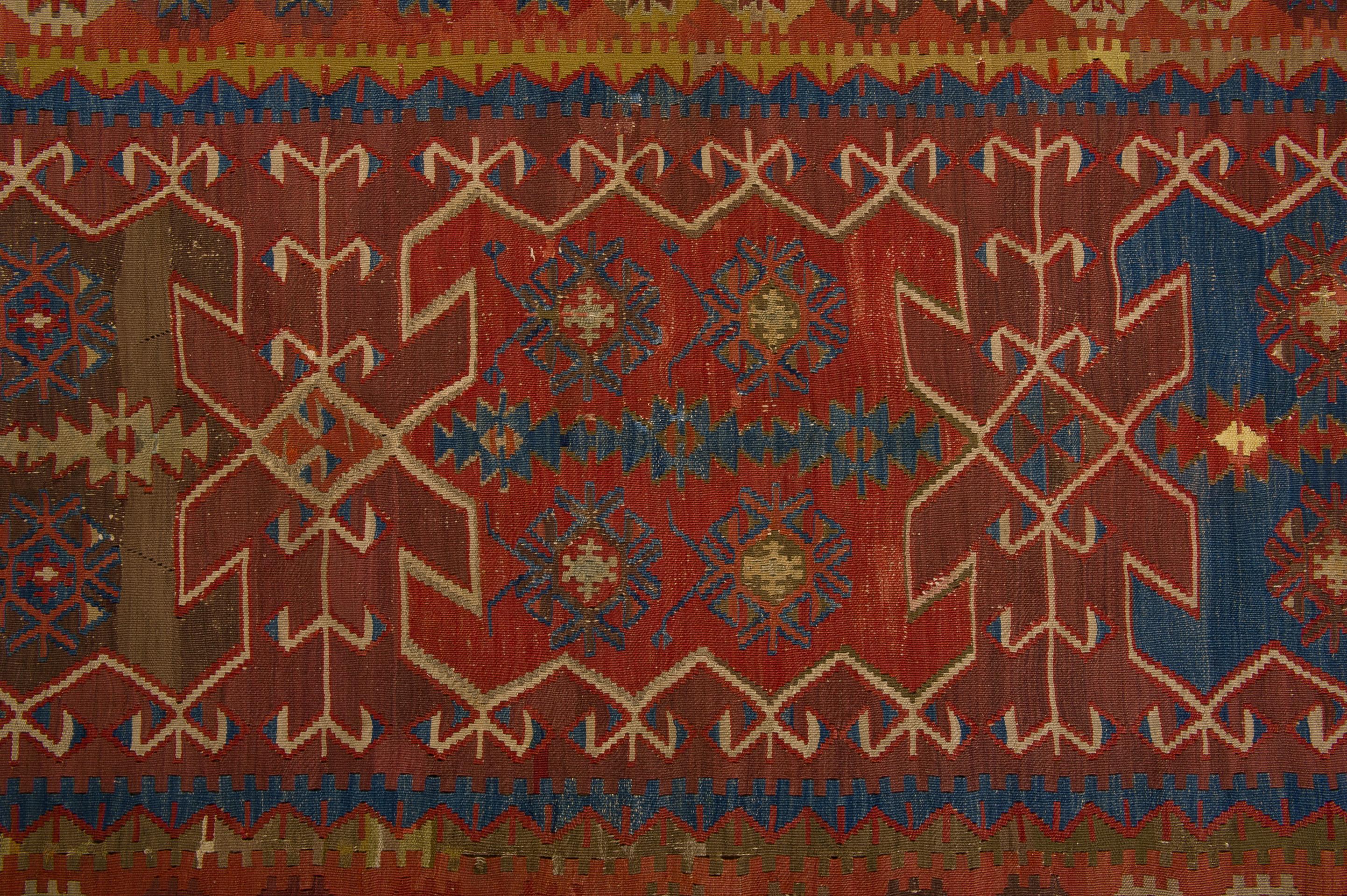 Tessuto a mano Kilim dell'Anatolia antica in vendita