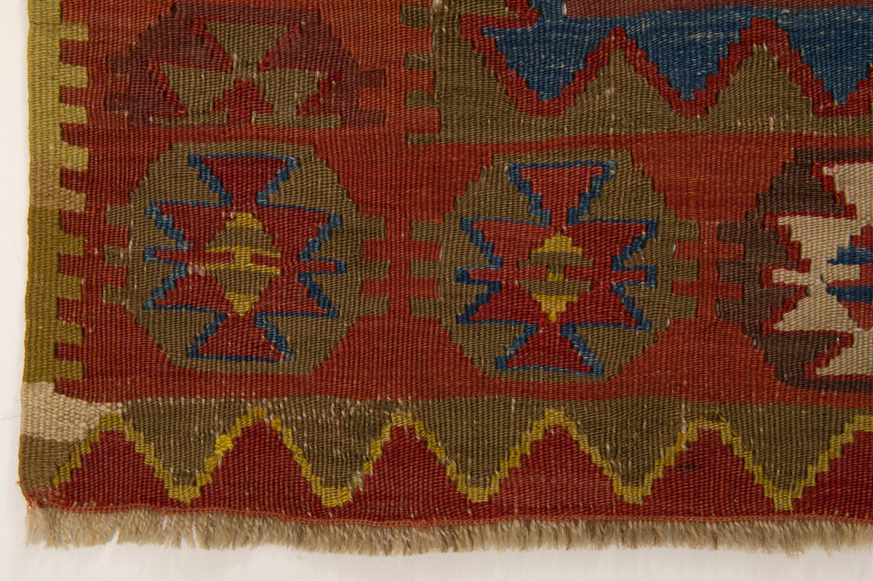 Kilim dell'Anatolia antica In condizioni buone in vendita a Alessandria, Piemonte