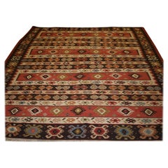 Old Anatolian Sharkoy Kilim, Western Turkey, of Banded Design