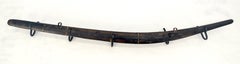 Old Antique c1920s Boomerang Coat Rack Conversion