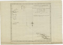 Old Antique of the Southern Georgia and the Sandwich Islands by Capt Cook, 1803