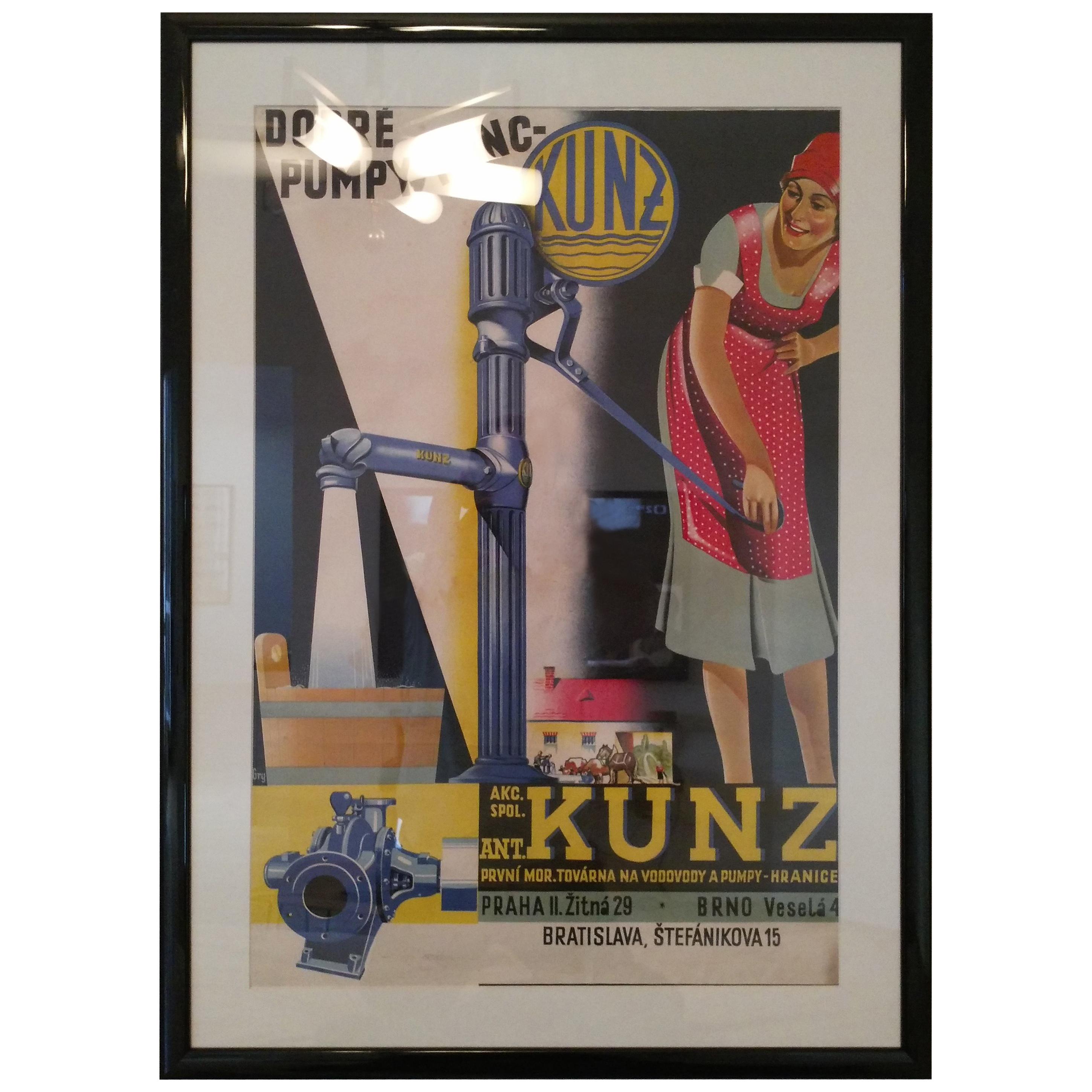 Old Art Deco Advertising Poster at 1stDibs | art deco advertising posters