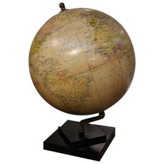 Old Art Deco Globe in Completely Original Condition