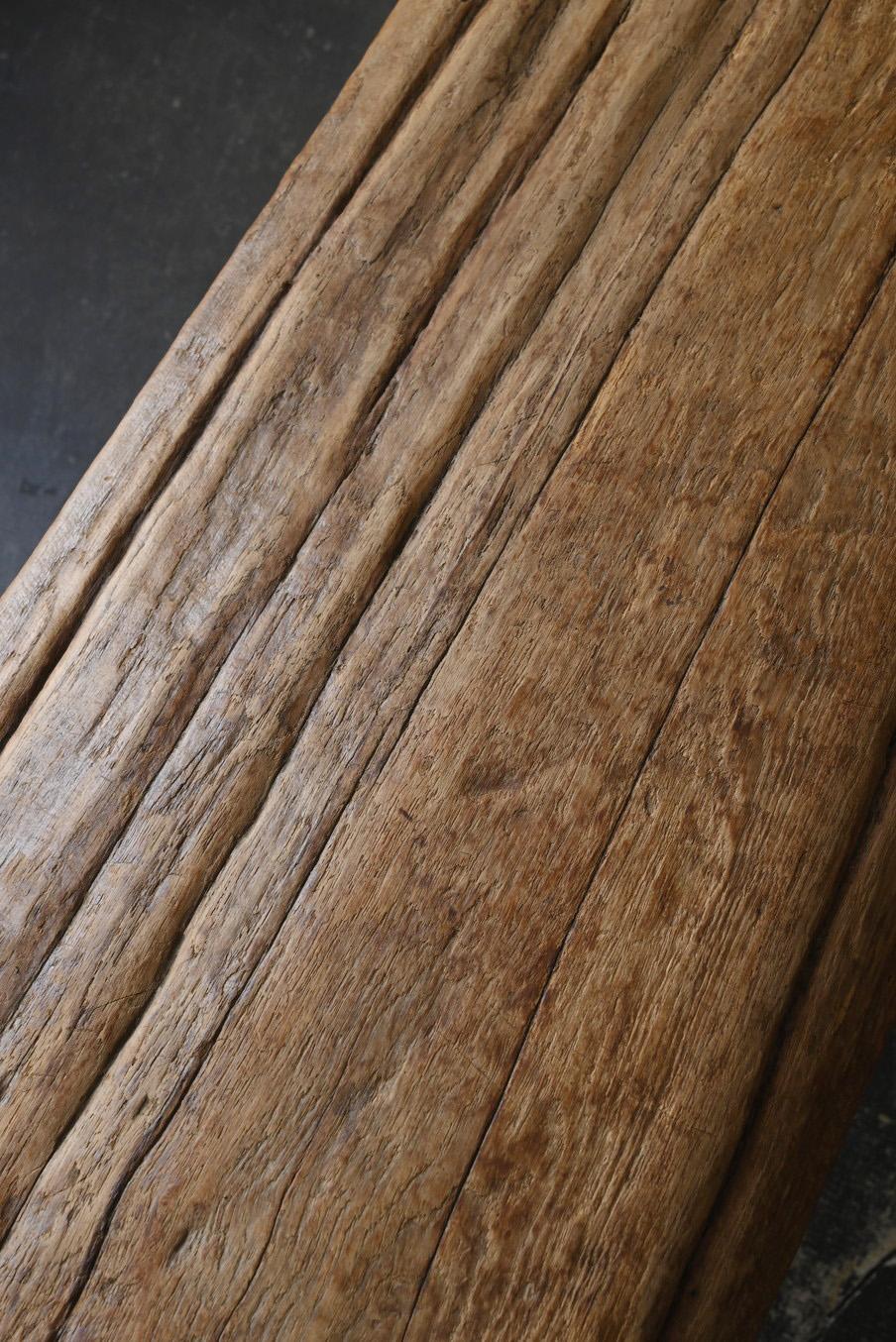 Old Asian wooden bench/20th century/wooden chair For Sale 6