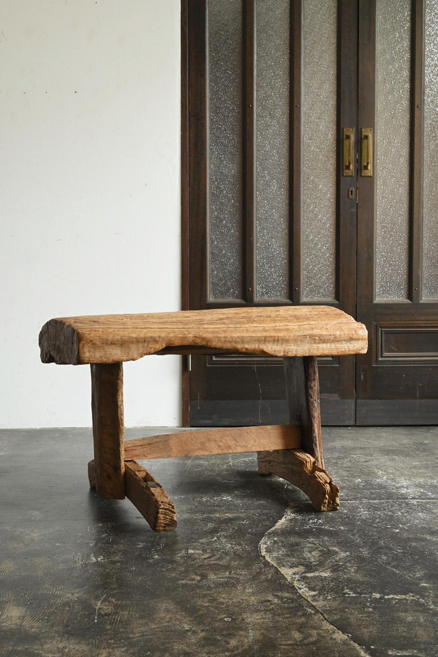 Old Asian wooden bench/20th century/wooden chair For Sale 10