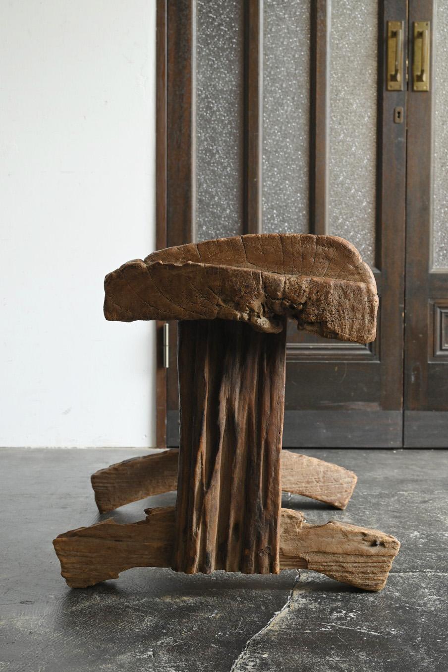Woodwork Old Asian wooden bench/20th century/wooden chair For Sale