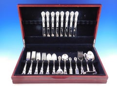 Set di posate in argento Sterling Old Atlanta by Wallace per 8 persone 52 pezzi