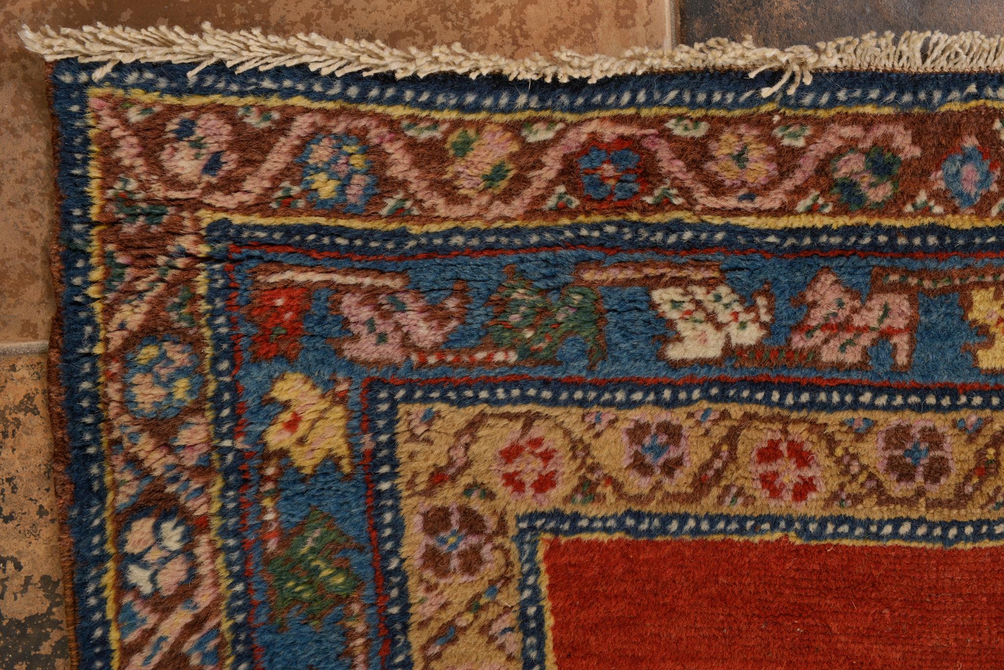 20th Century Old Azeri Long Runner or Gallery Rug For Sale