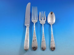 Set di posate in argento Sterling Old Baltimore by Schofield Servizio 20 pezzi