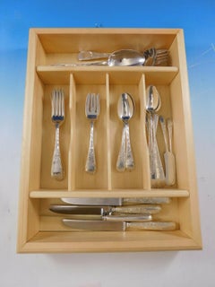 Old Baltimore by Schofield Sterling Silver Flatware Set Service 27 Pieces Scarce