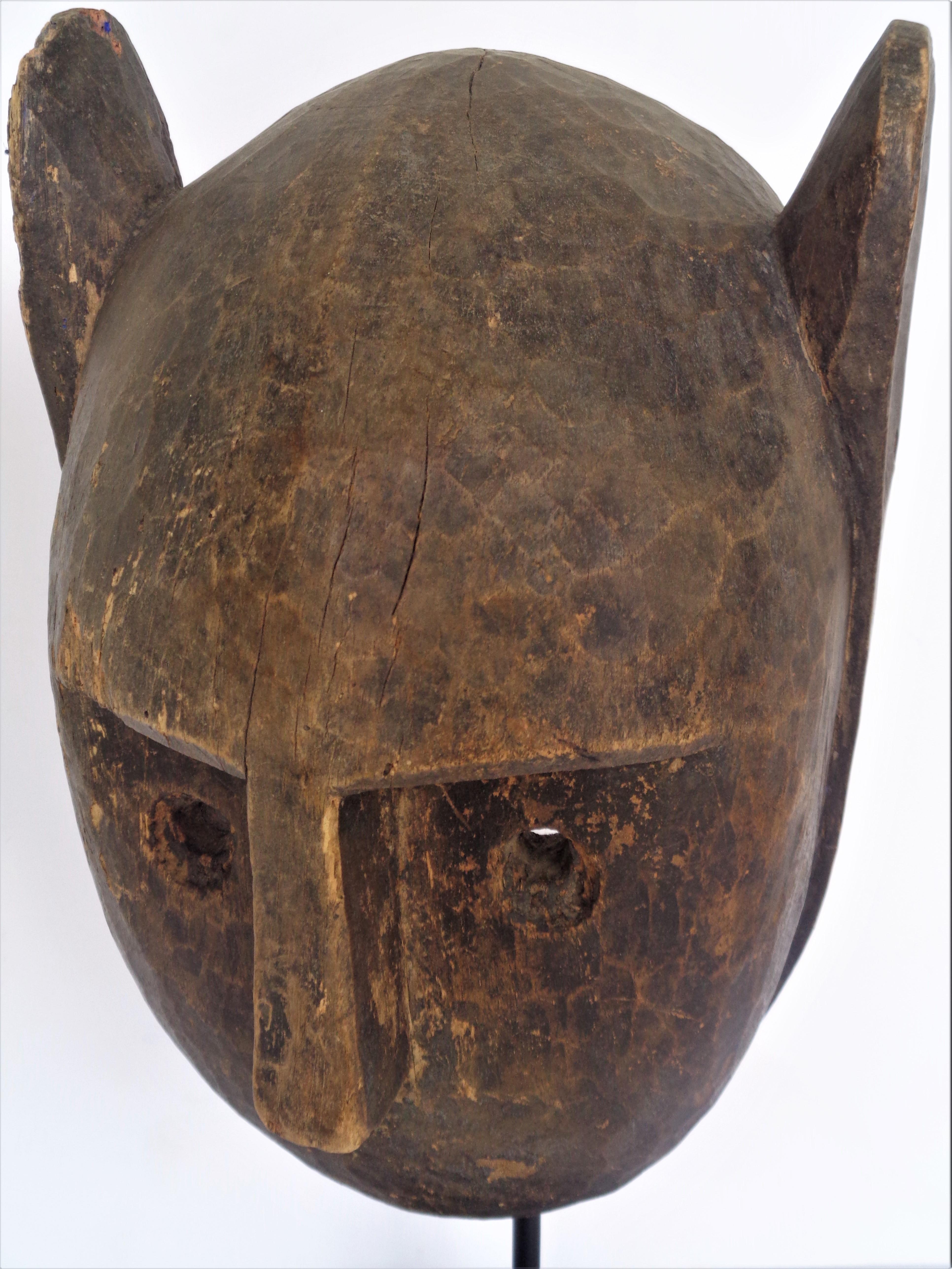 Malian Old Bamana Animal Mask, Mali