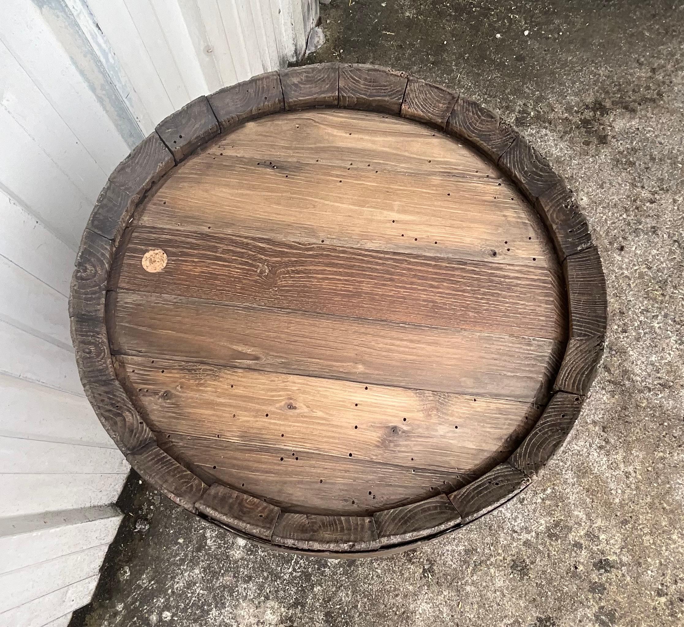 Mid-20th Century Old Barrel Of French Manufacture