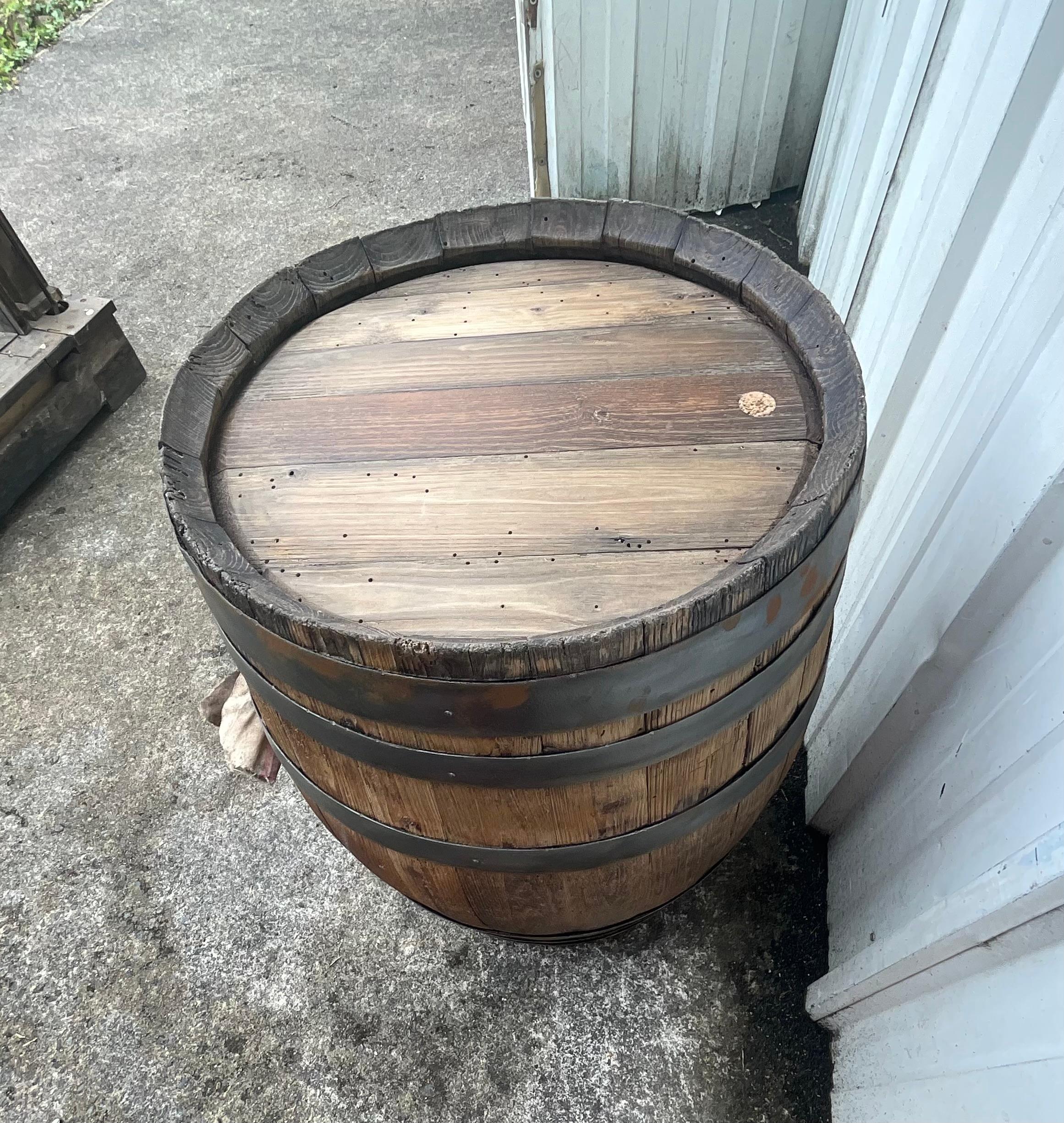 Chestnut Old Barrel Of French Manufacture