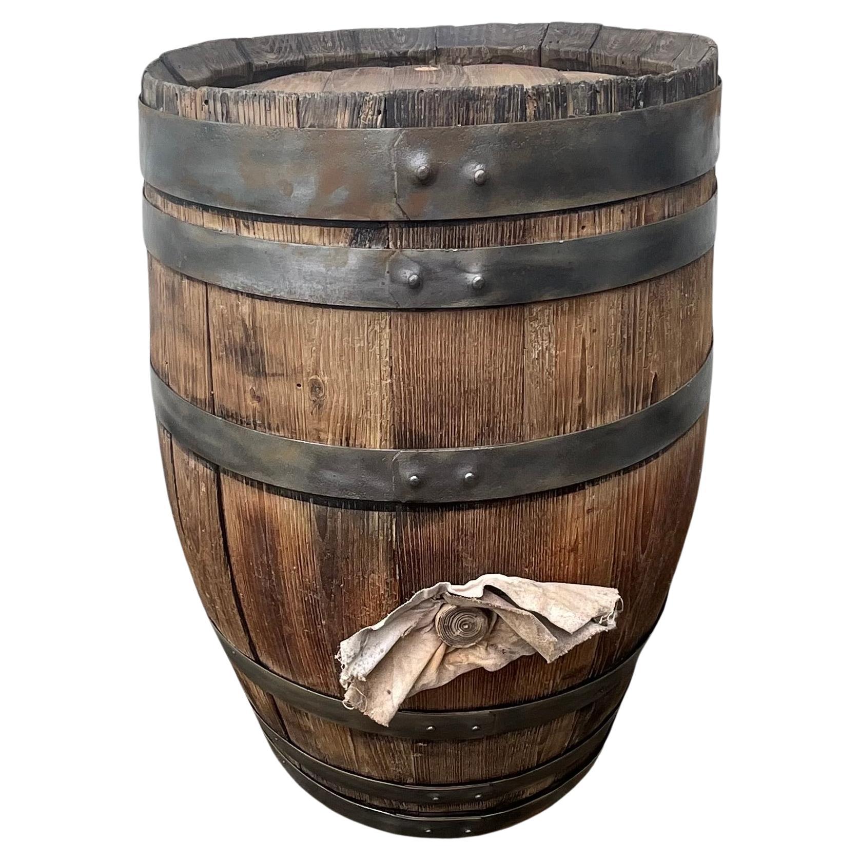 Old Barrel Of French Manufacture