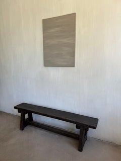 Banco antiguo de roble belga