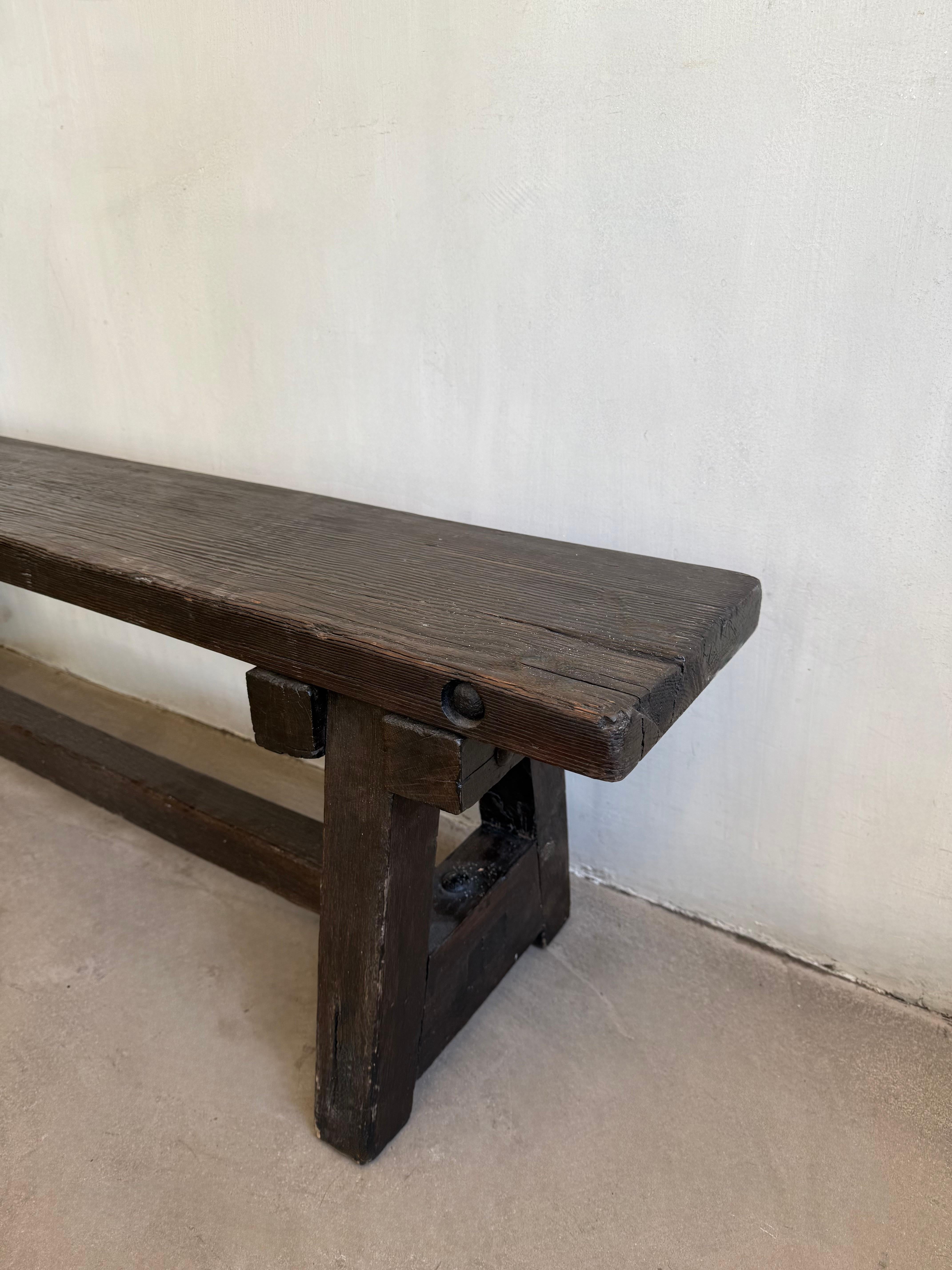 Belga Panchina vecchia in Oak belga in vendita