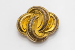 Old Biedermeier style brooch., 2nd half of the 19th century