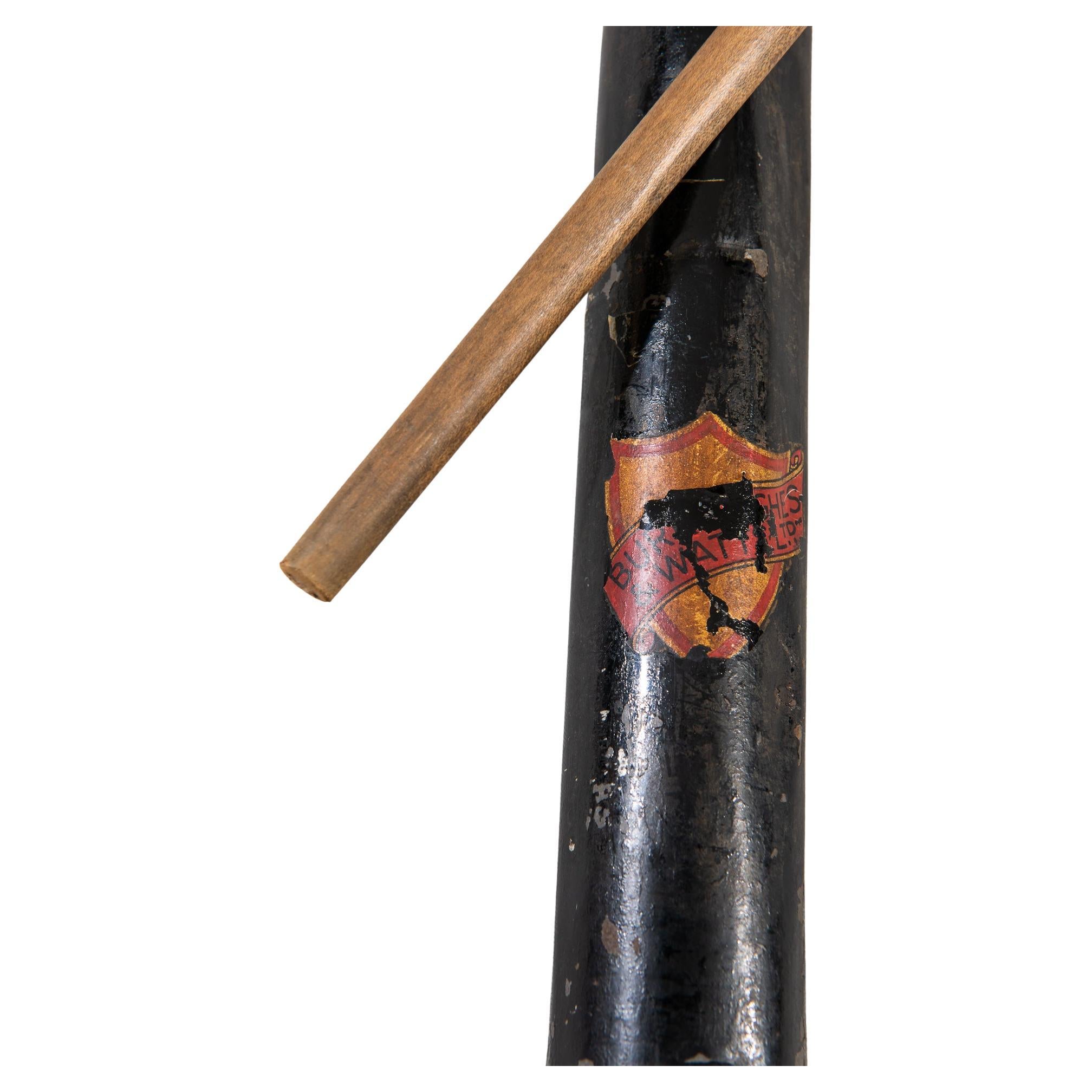Hand-Carved Old Billiard Cue For Sale