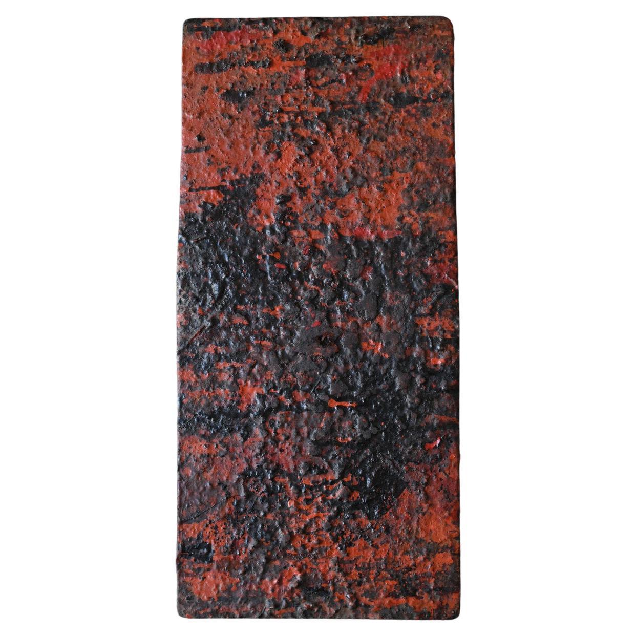 Old boards used by Japanese lacquerware craftsmen/1920-1950/Wall hanging board For Sale