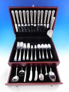 Old Brocade by Towle Sterling Silber Besteck für 12 Service 82 Stück Abendessen