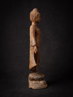Old bronze Burmese Buddha statue from Burma - Originalbuddhas