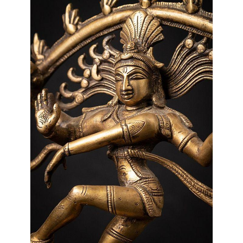 Old Bronze Indian Shiva Nataraja from India 4