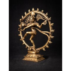 Shiva Nataraja d'Inde en bronze ancien