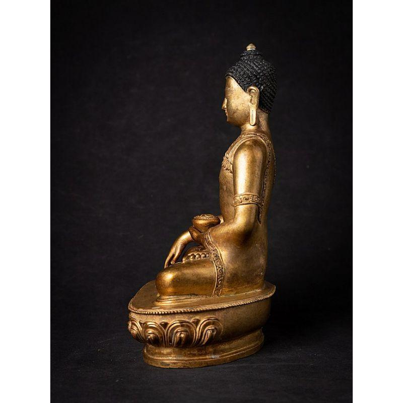Nepalese Old Bronze Nepali Buddha from Nepal For Sale