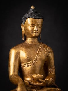 Old Bronze Nepali Buddha Statue from, Nepal