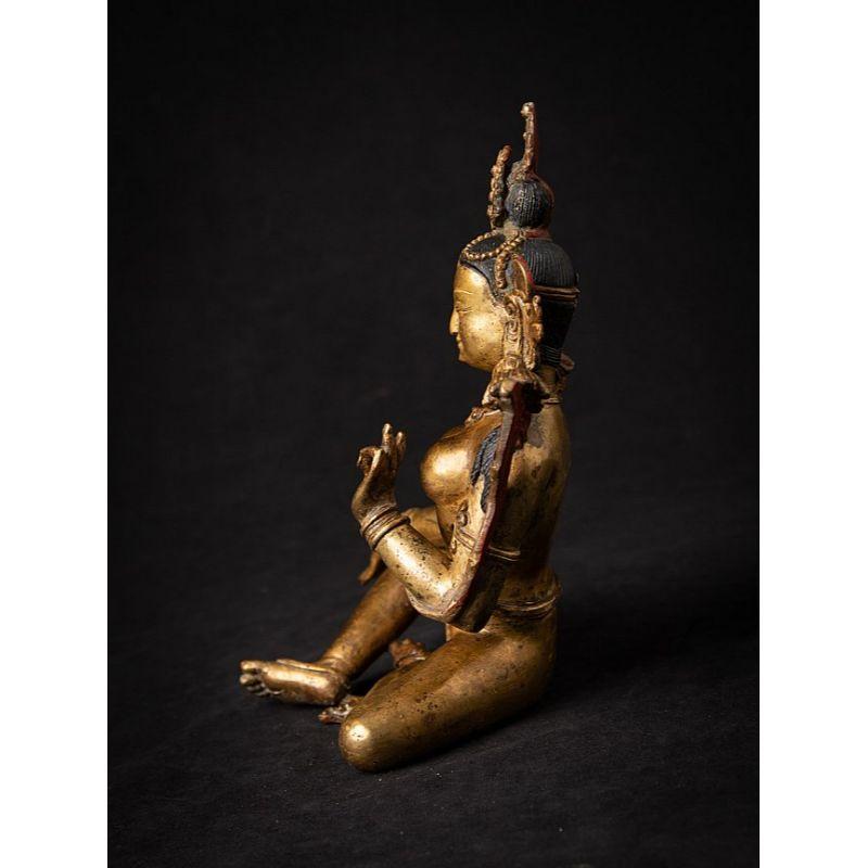Nepalese Old Bronze Nepali Green Tara from Nepal