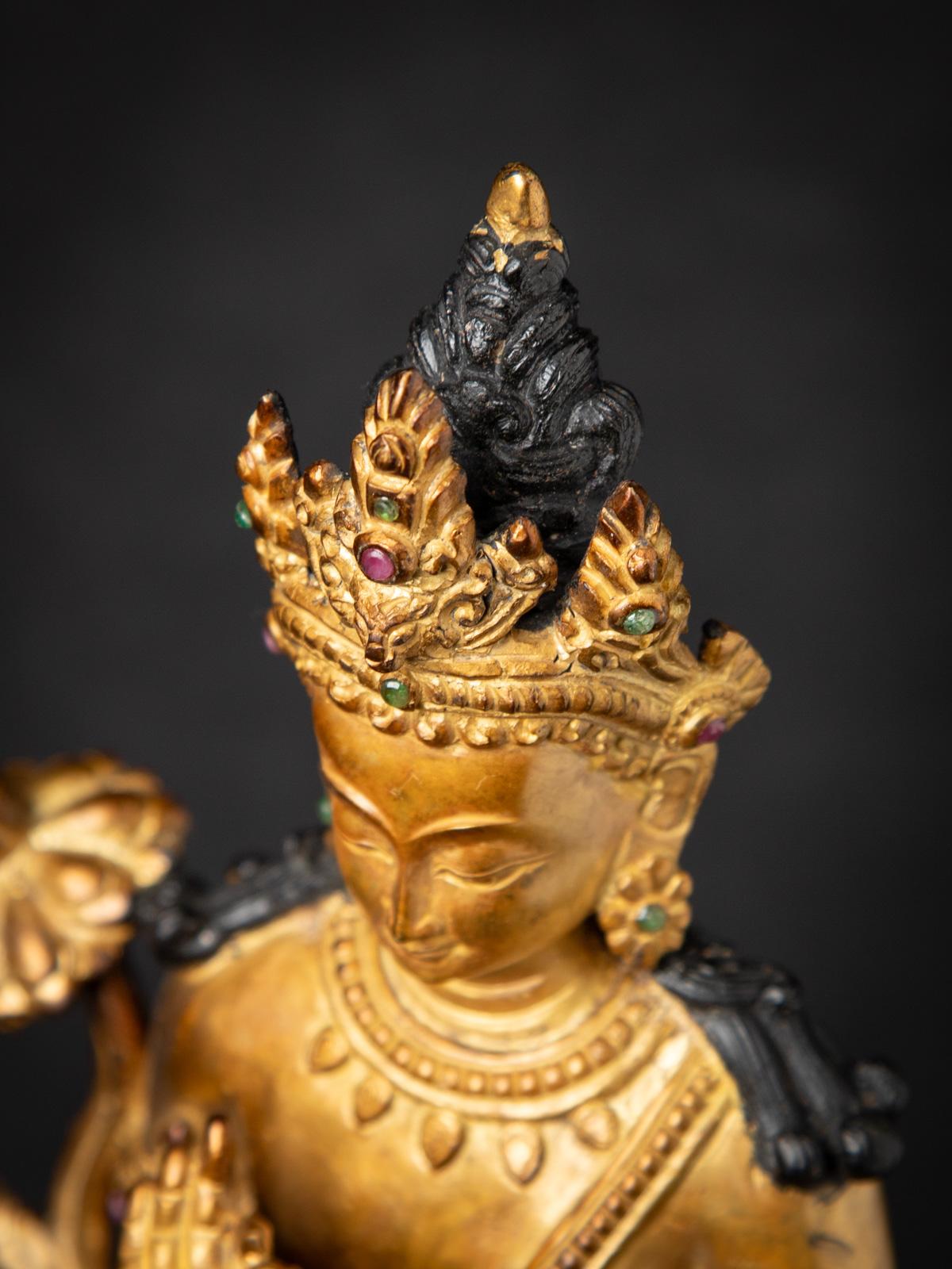 statue Lokeshwor népalaise en bronze ancien du Népal en vente 8