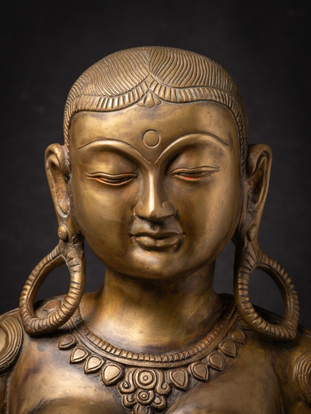 Nepalese Old Bronze Nepali Parvati Statue from Nepal For Sale