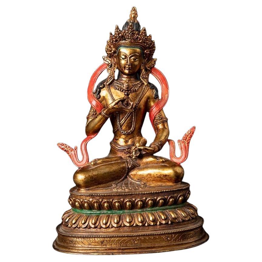 Old Bronze Nepali Saraswati Statue from Nepal For Sale at 1stDibs