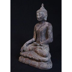 Old Bronze Pagan Buddha from Burma