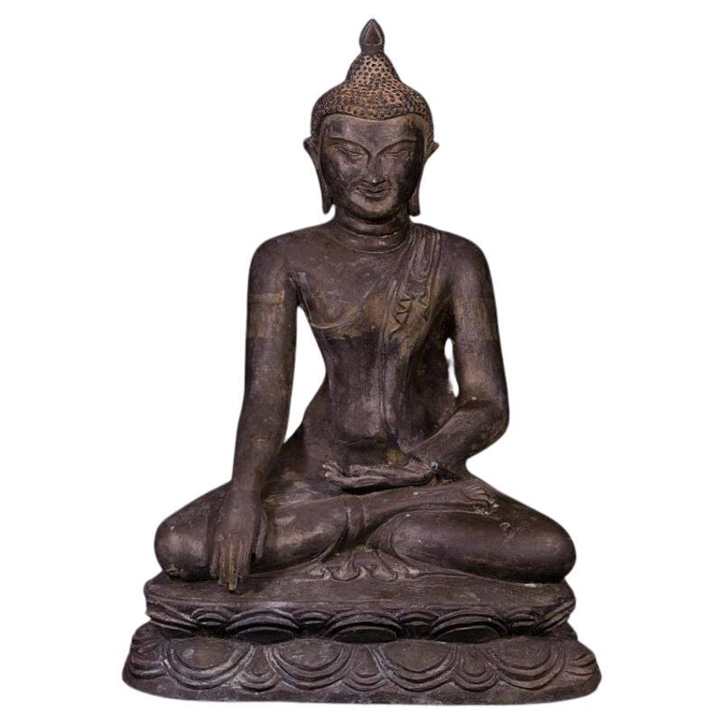 Old Bronze Pagan Buddha Statue from Burma