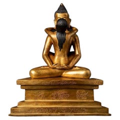 Old bronze Samantabhadra statue from Nepal