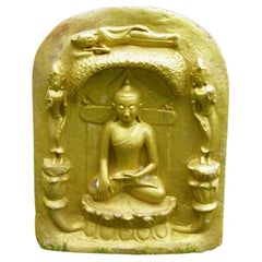 Antique Old Buddha Plate from Burma