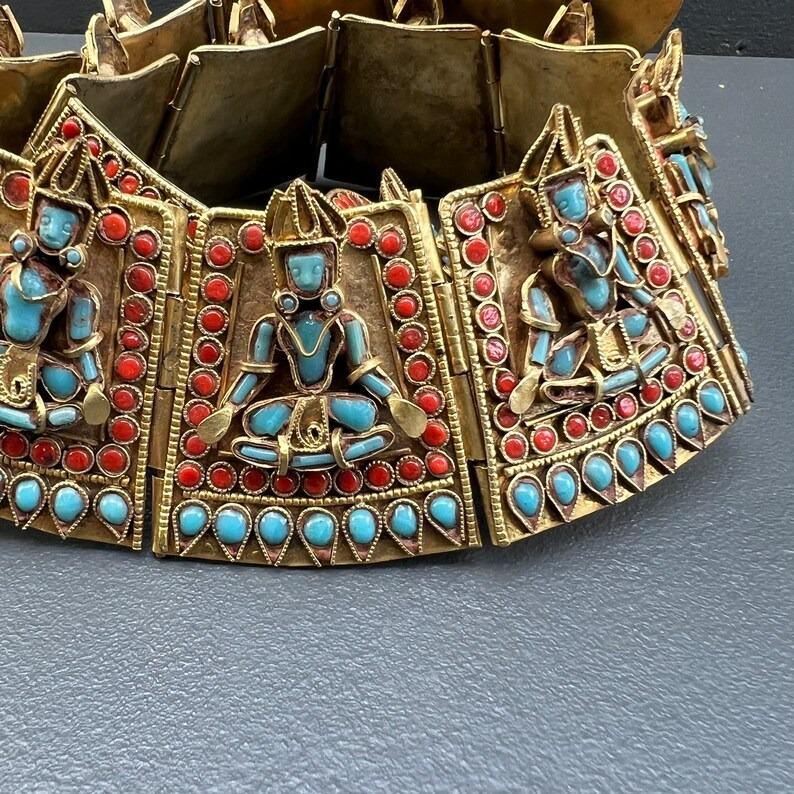 Collana con collare di dichiarazione dei primi del Novecento, fatta a mano in vendita 1