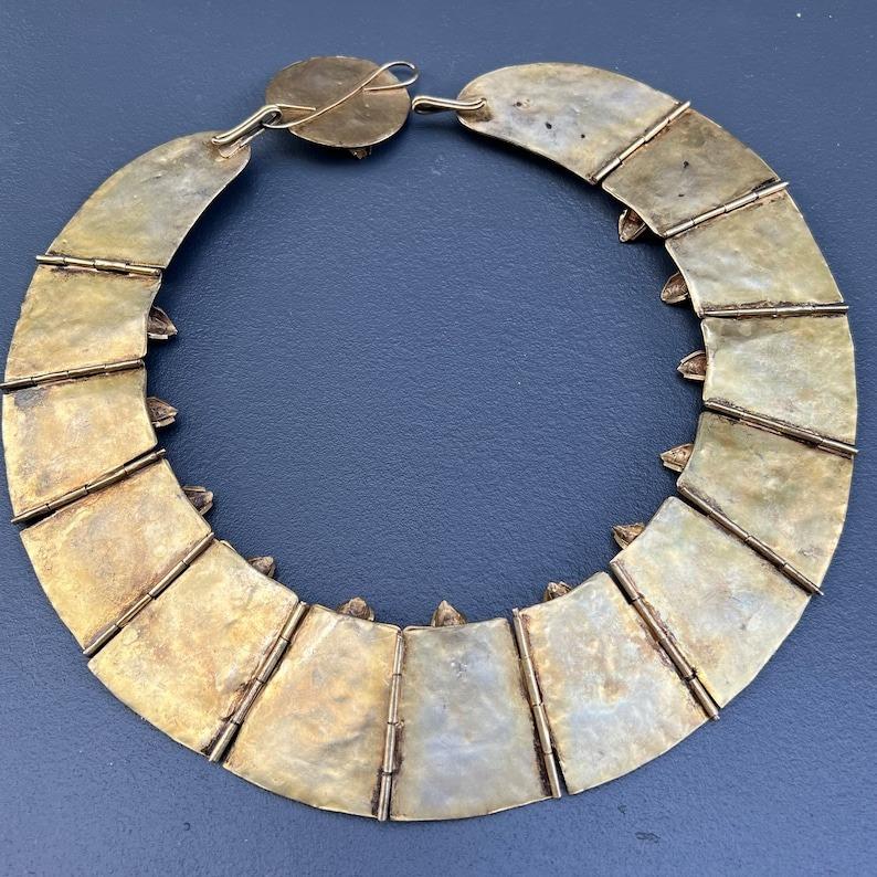 Collana con collare di dichiarazione dei primi del Novecento, fatta a mano in vendita 3