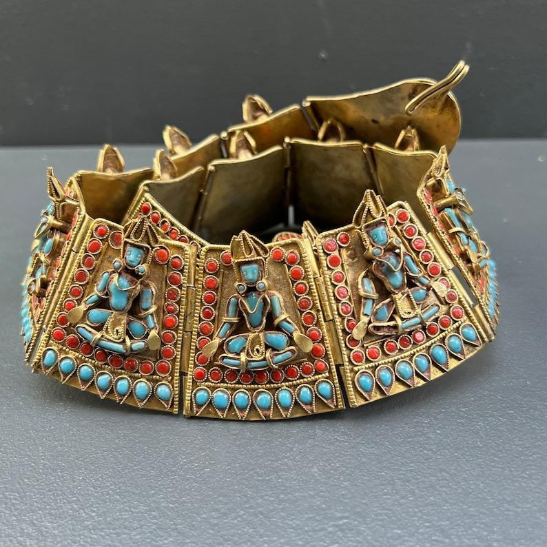 Collana con collare di dichiarazione dei primi del Novecento, fatta a mano in vendita 4